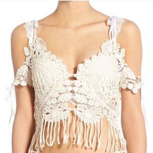 FOR LOVE AND LEMONS CROCHET TOP